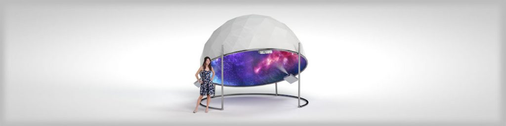 10ft (3m) Geodesic Immersive Projection Dome