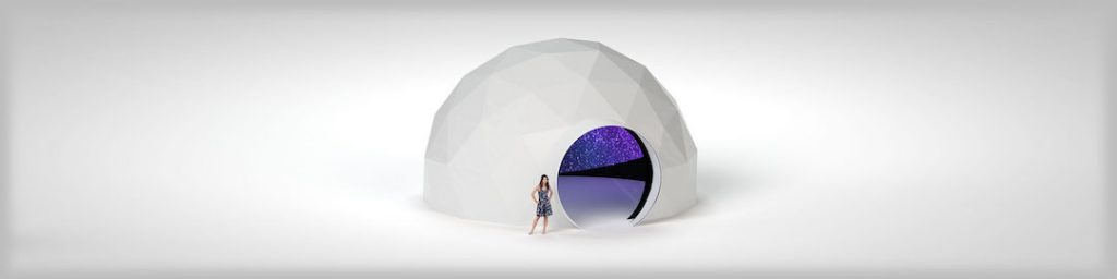 24ft (7m) Geodesic Immersive Projection Dome