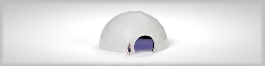 30ft (9m) Geodesic Immersive Projection Dome