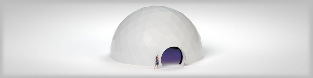 36ft (11m) Geodesic Immersive Projection Dome