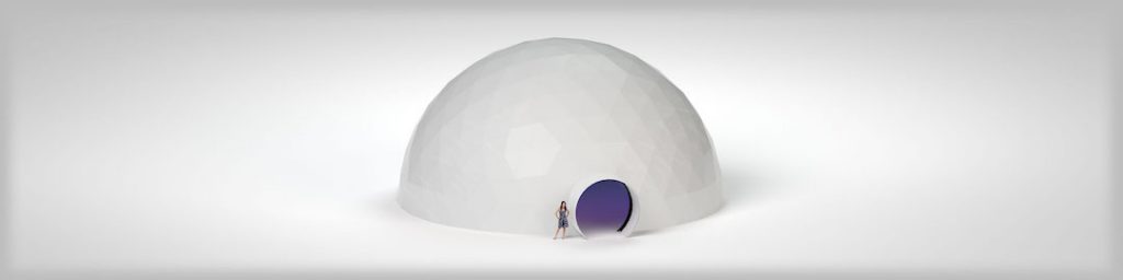 44ft (13m) Geodesic Immersive Projection Dome