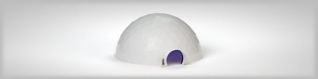 50ft (15m) Geodesic Immersive Projection Dome